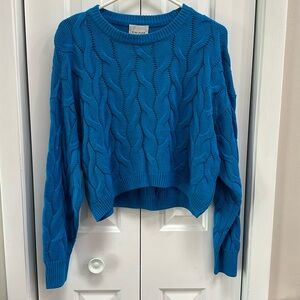 Cropped Knit sweater